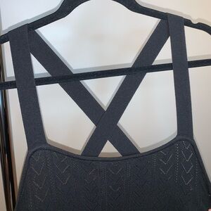 Heartloom Black Strappy Dress | Size M